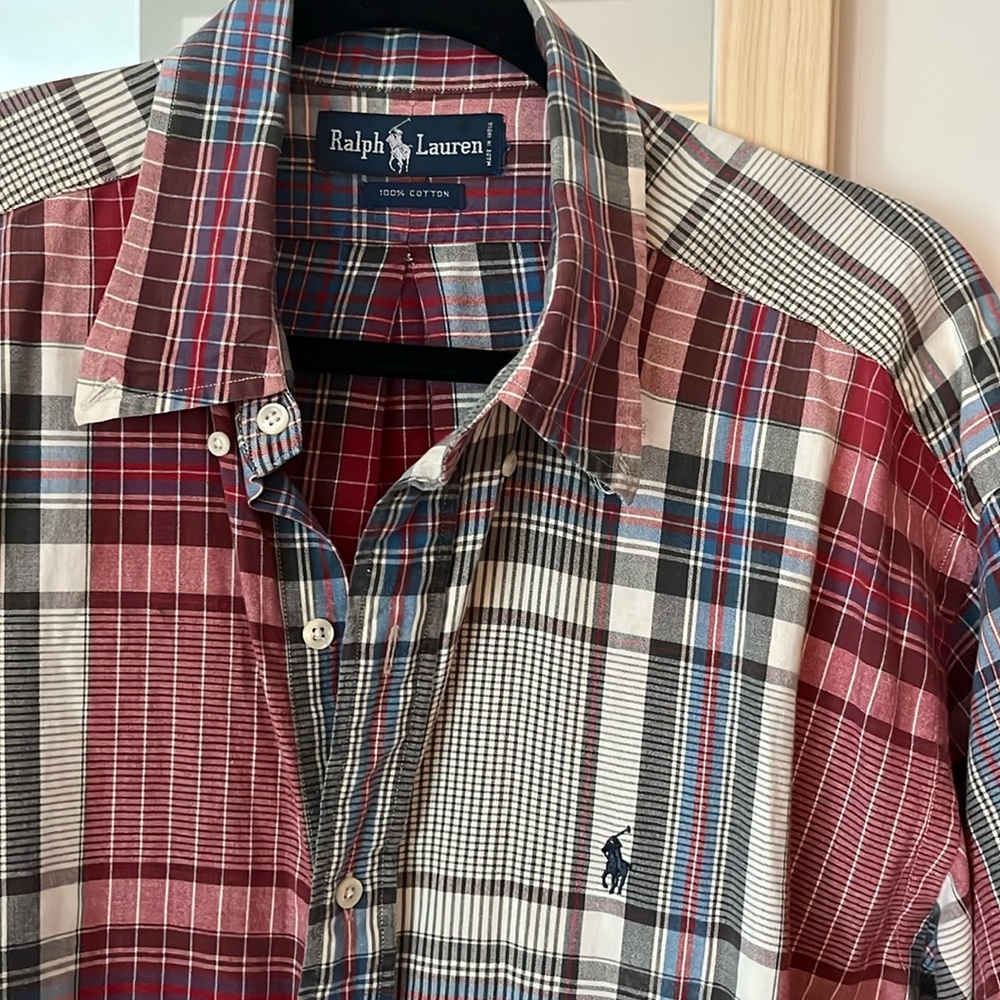 Ralph Lauren Distressed Oversized Polo